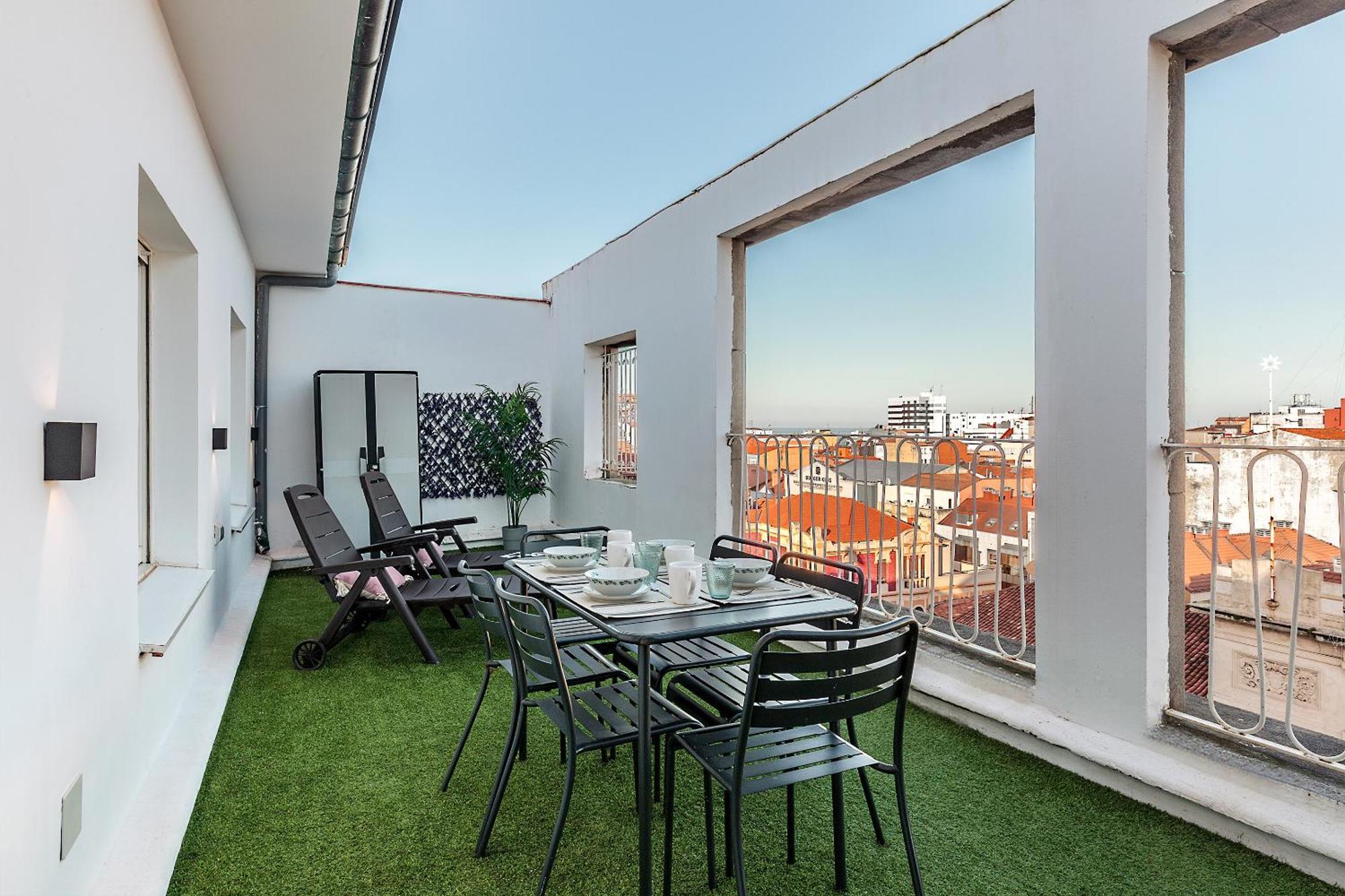 Genteel Home Jovellanos Terrace Gijón Dış mekan fotoğraf
